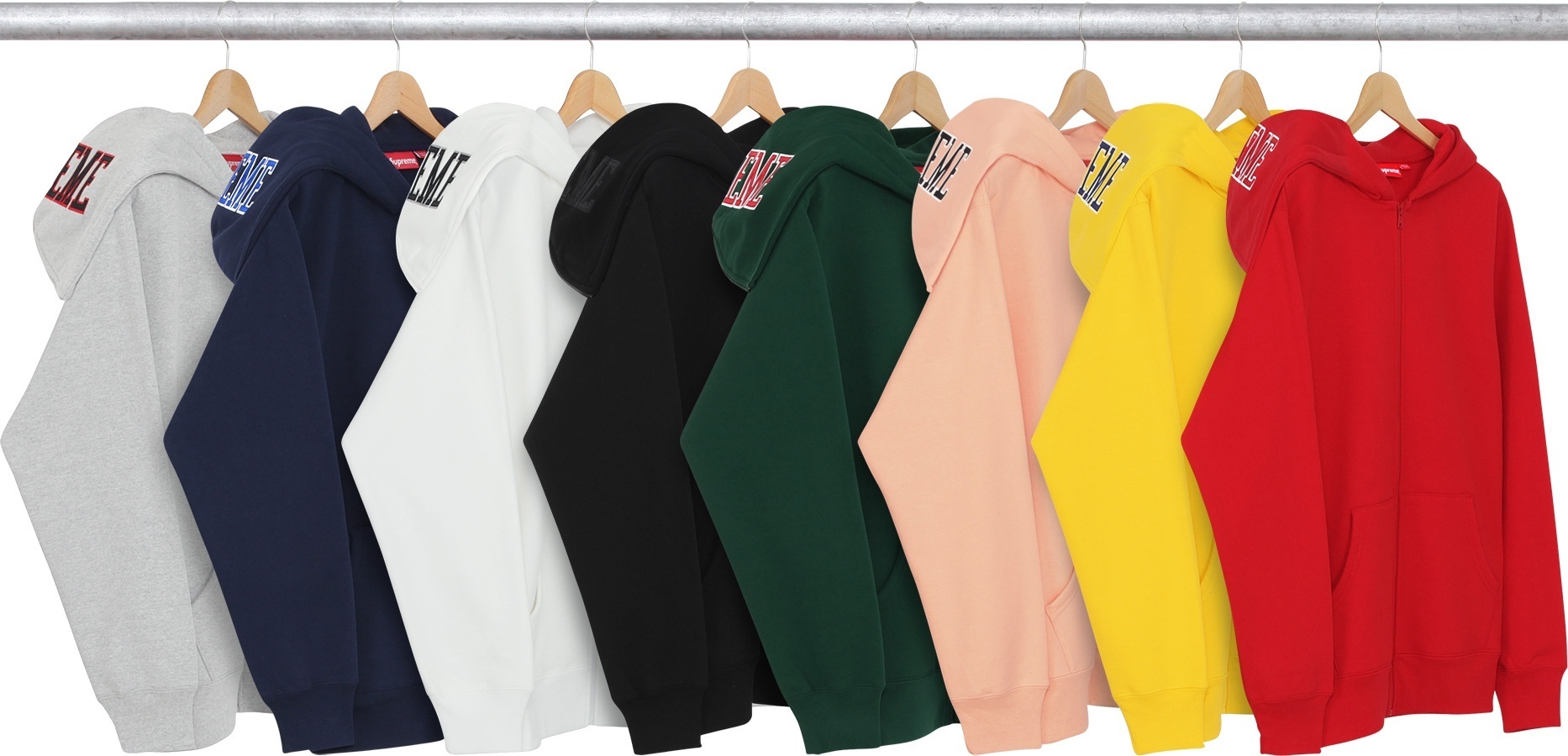 Split Hood Zip Up Sweat